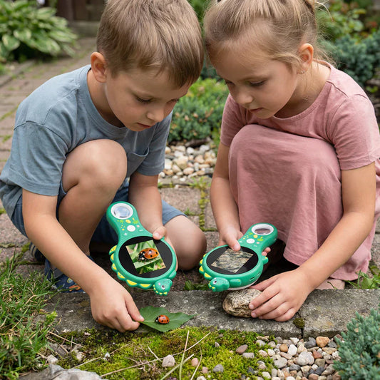 Video-Mikroskop für Kinder mit Bildschirm – Tragbares Entdeckungswerkzeug für kleine Forscher